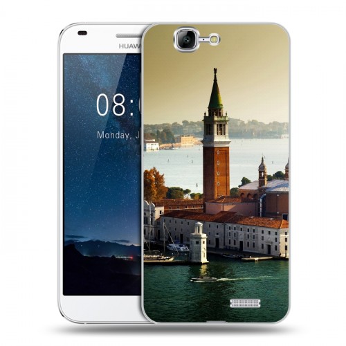 Дизайнерский пластиковый чехол для Huawei Ascend G7 Венеция