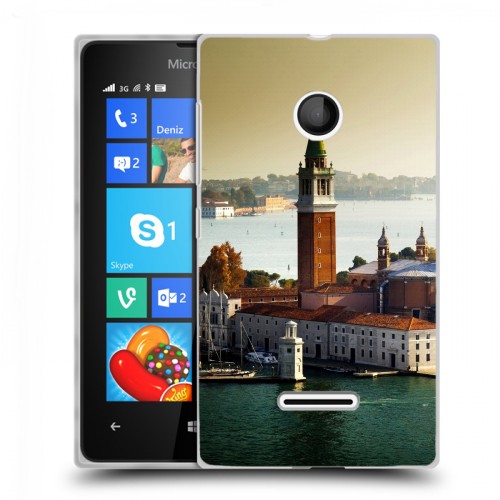 Дизайнерский пластиковый чехол для Microsoft Lumia 435 Венеция