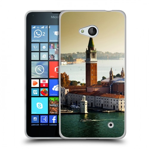 Дизайнерский пластиковый чехол для Microsoft Lumia 640 Венеция