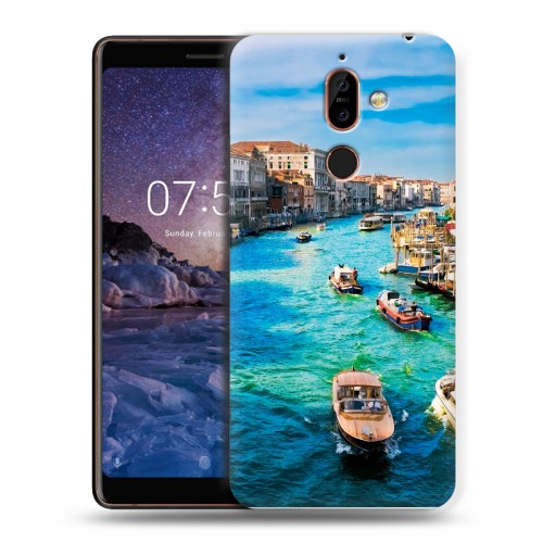 Дизайнерский пластиковый чехол для Nokia 7 Plus Венеция