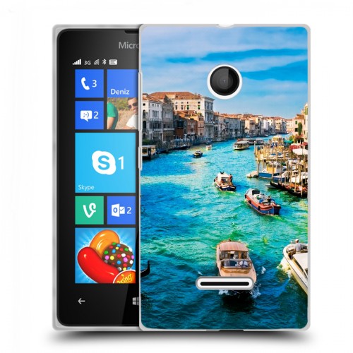 Дизайнерский пластиковый чехол для Microsoft Lumia 435 Венеция