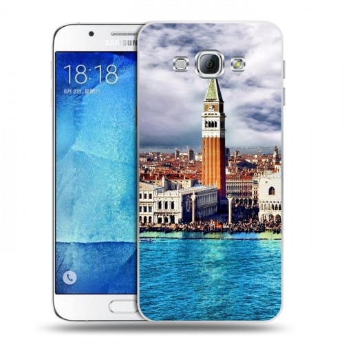 Дизайнерский пластиковый чехол для Samsung Galaxy A8 Венеция
