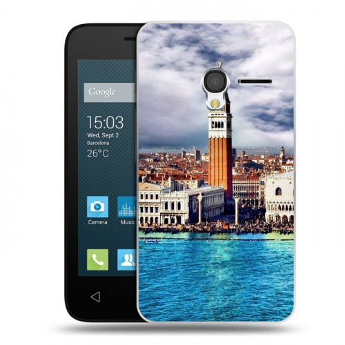 Дизайнерский пластиковый чехол для Alcatel One Touch Pixi 3 (4.0) Венеция