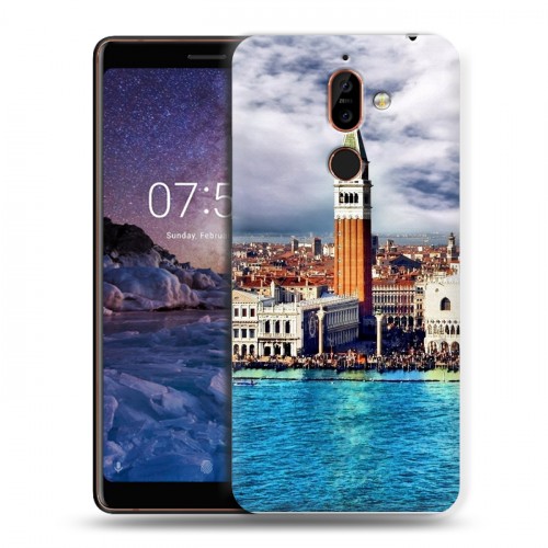 Дизайнерский пластиковый чехол для Nokia 7 Plus Венеция