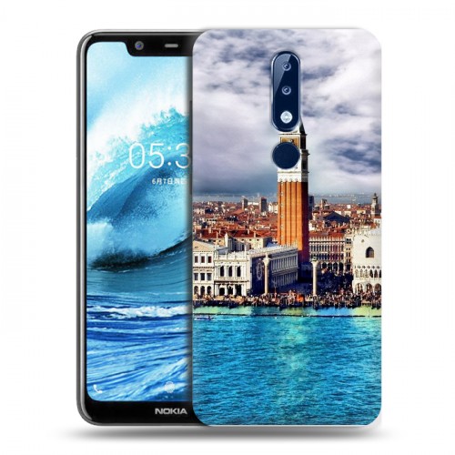 Дизайнерский силиконовый чехол для Nokia 5.1 Plus Венеция