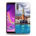 Дизайнерский силиконовый с усиленными углами чехол для Samsung Galaxy A7 (2018) Венеция