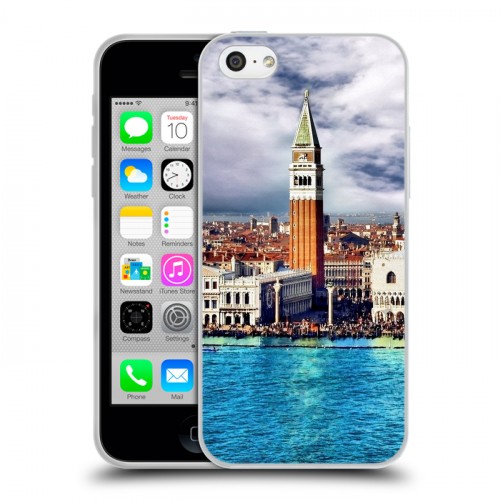 Дизайнерский пластиковый чехол для Iphone 5c Венеция