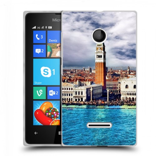 Дизайнерский пластиковый чехол для Microsoft Lumia 435 Венеция