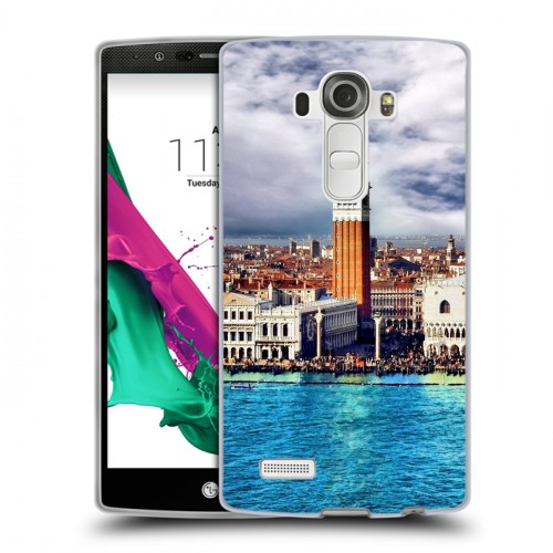 Дизайнерский силиконовый чехол для LG G4 Венеция
