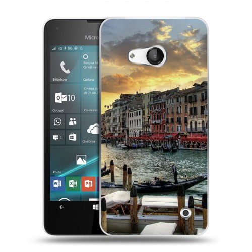 Дизайнерский пластиковый чехол для Microsoft Lumia 550 Венеция