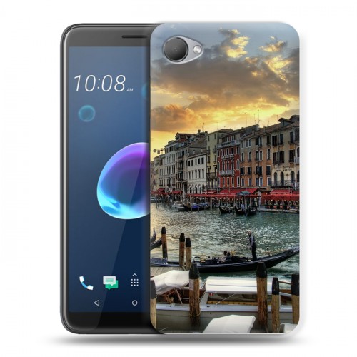Дизайнерский пластиковый чехол для HTC Desire 12 Венеция