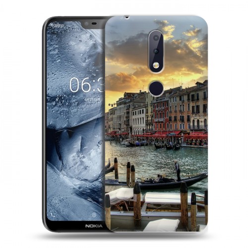 Дизайнерский пластиковый чехол для Nokia 6.1 Plus Венеция