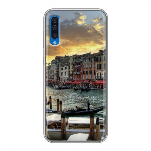 Дизайнерский пластиковый чехол для Samsung Galaxy A50 Венеция