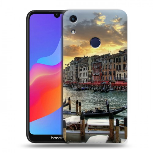 Дизайнерский пластиковый чехол для Huawei Honor 8A Венеция