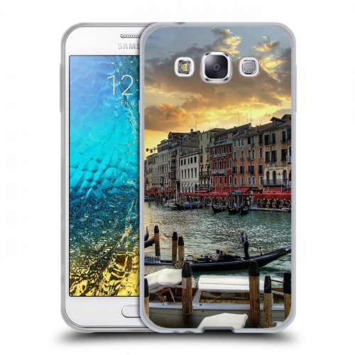 Дизайнерский пластиковый чехол для Samsung Galaxy E5 Венеция