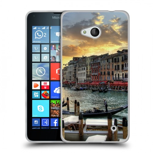 Дизайнерский пластиковый чехол для Microsoft Lumia 640 Венеция