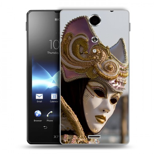 Дизайнерский пластиковый чехол для Sony Xperia TX Венеция