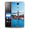 Дизайнерский пластиковый чехол для Sony Xperia TX Венеция