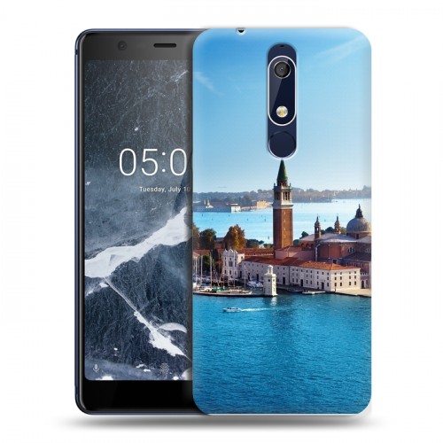 Дизайнерский пластиковый чехол для Nokia 5.1 Венеция