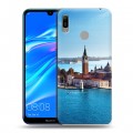 Дизайнерский пластиковый чехол для Huawei Y6 (2019) Венеция