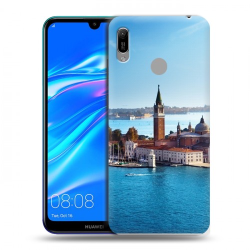 Дизайнерский пластиковый чехол для Huawei Y6 (2019) Венеция