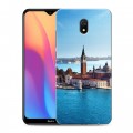 Дизайнерский силиконовый с усиленными углами чехол для Xiaomi RedMi 8A Венеция