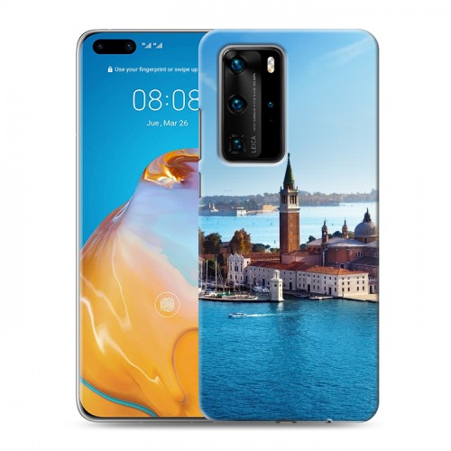 Дизайнерский пластиковый чехол для Huawei P40 Pro Венеция