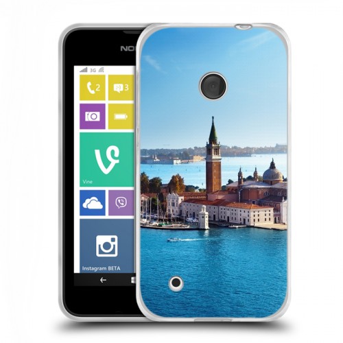 Дизайнерский пластиковый чехол для Nokia Lumia 530 Венеция