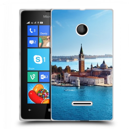 Дизайнерский пластиковый чехол для Microsoft Lumia 435 Венеция