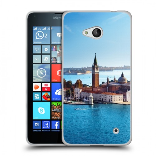 Дизайнерский пластиковый чехол для Microsoft Lumia 640 Венеция