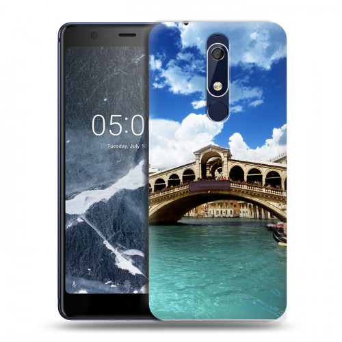 Дизайнерский пластиковый чехол для Nokia 5.1 Венеция