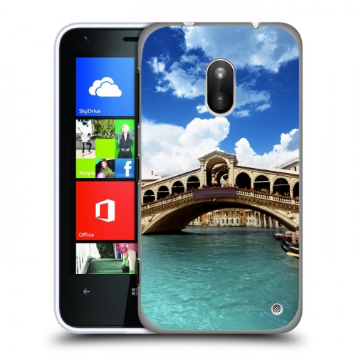 Дизайнерский силиконовый чехол для Nokia Lumia 620 Венеция