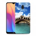 Дизайнерский силиконовый с усиленными углами чехол для Xiaomi RedMi 8A Венеция