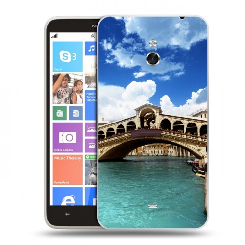 Дизайнерский пластиковый чехол для Nokia Lumia 1320 Венеция