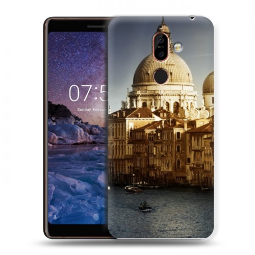 Дизайнерский пластиковый чехол для Nokia 7 Plus Венеция