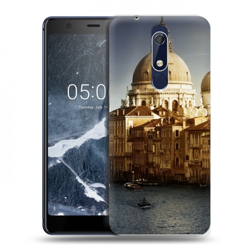 Дизайнерский пластиковый чехол для Nokia 5.1 Венеция