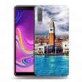 Дизайнерский силиконовый с усиленными углами чехол для Samsung Galaxy A7 (2018) Венеция