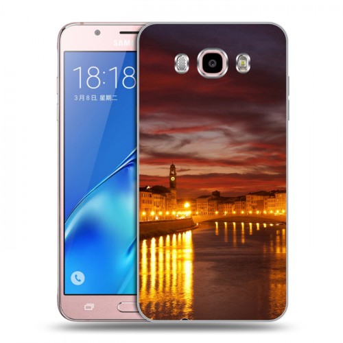 Дизайнерский силиконовый с усиленными углами чехол для Samsung Galaxy J5 (2016) Венеция