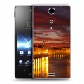 Дизайнерский пластиковый чехол для Sony Xperia TX Венеция