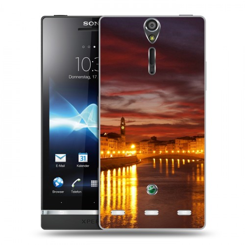 Дизайнерский пластиковый чехол для Sony Xperia S Венеция