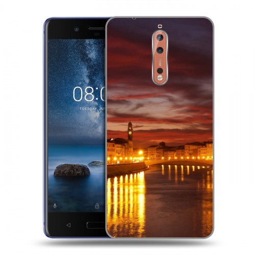 Дизайнерский пластиковый чехол для Nokia 8 Венеция