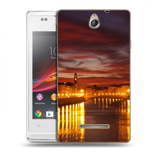 Дизайнерский пластиковый чехол для Sony Xperia E Венеция