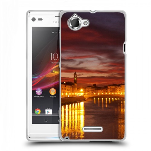 Дизайнерский пластиковый чехол для Sony Xperia L Венеция