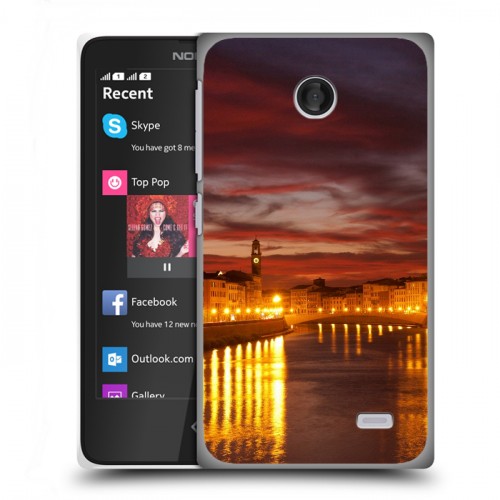 Дизайнерский пластиковый чехол для Nokia X Венеция