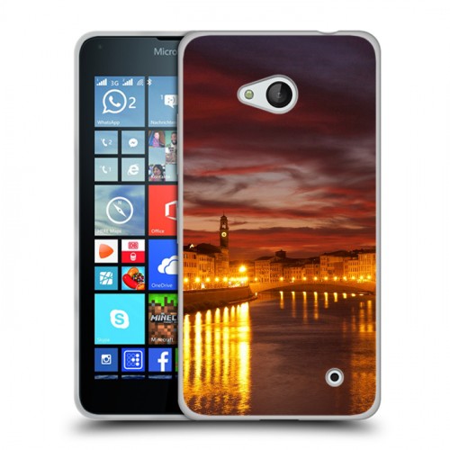 Дизайнерский пластиковый чехол для Microsoft Lumia 640 Венеция