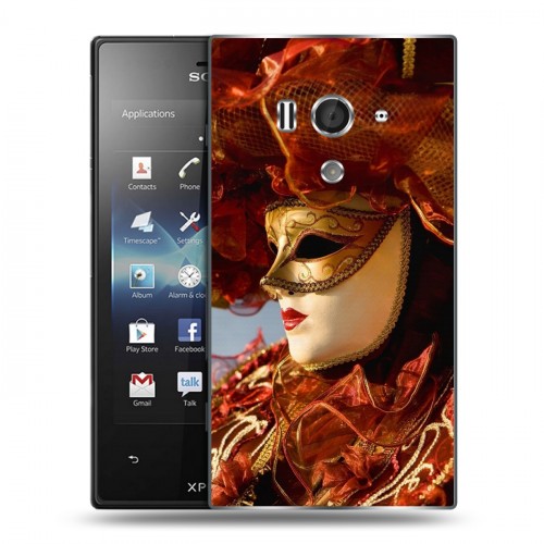 Дизайнерский пластиковый чехол для Sony Xperia acro S Венеция