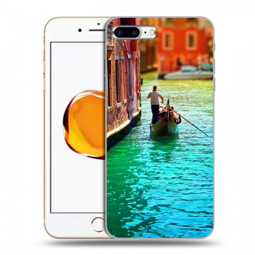 Дизайнерский силиконовый чехол для Iphone 7 Plus / 8 Plus Венеция