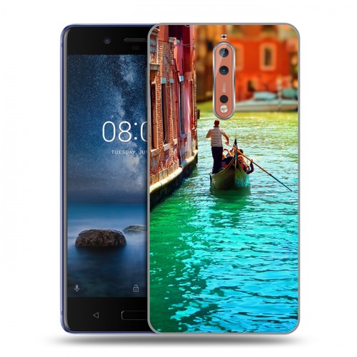 Дизайнерский пластиковый чехол для Nokia 8 Венеция