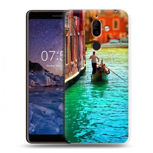 Дизайнерский пластиковый чехол для Nokia 7 Plus Венеция