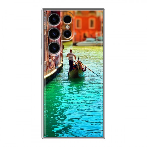 Дизайнерский пластиковый чехол для Samsung Galaxy S24 Ultra Венеция